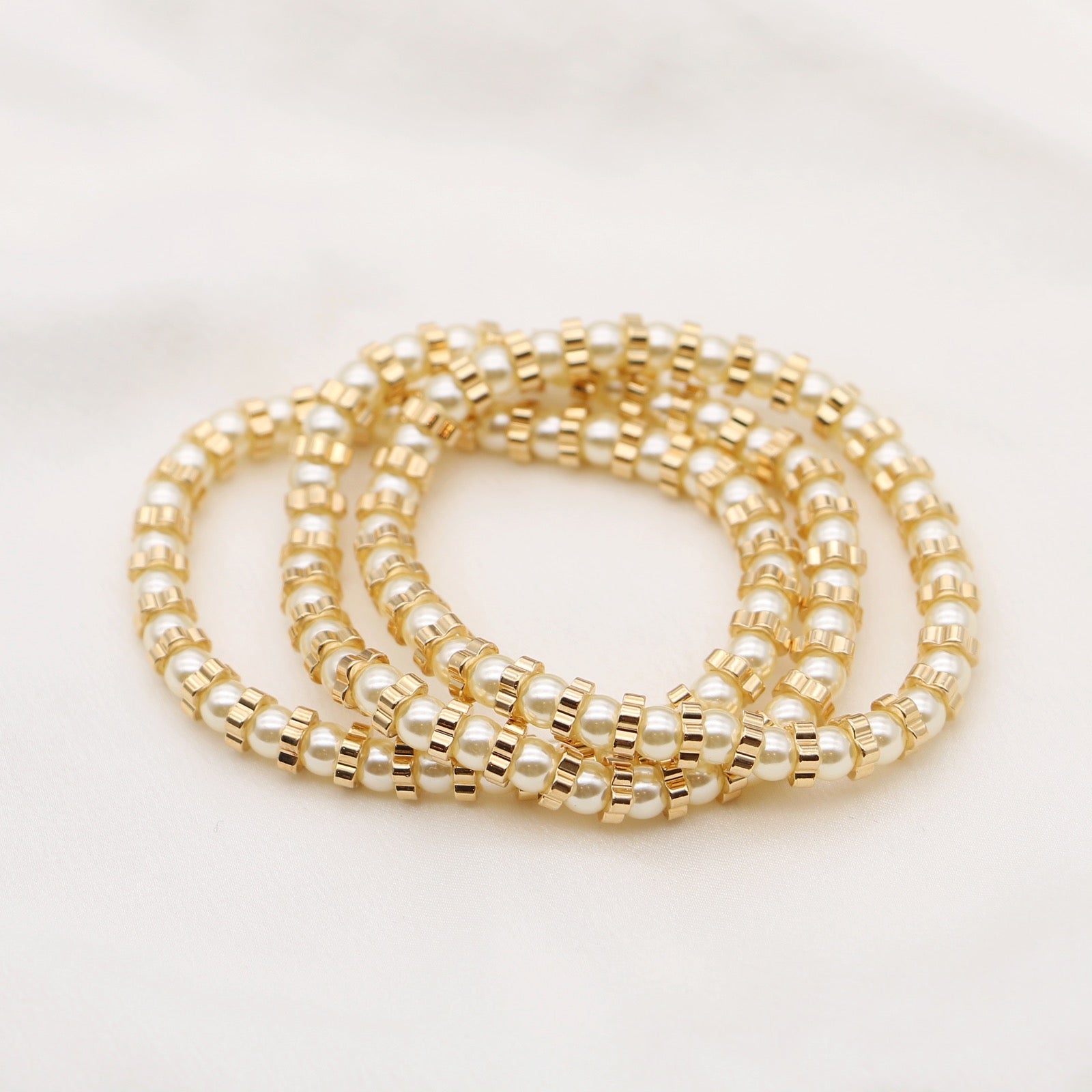 Golden Pearl Bracelet