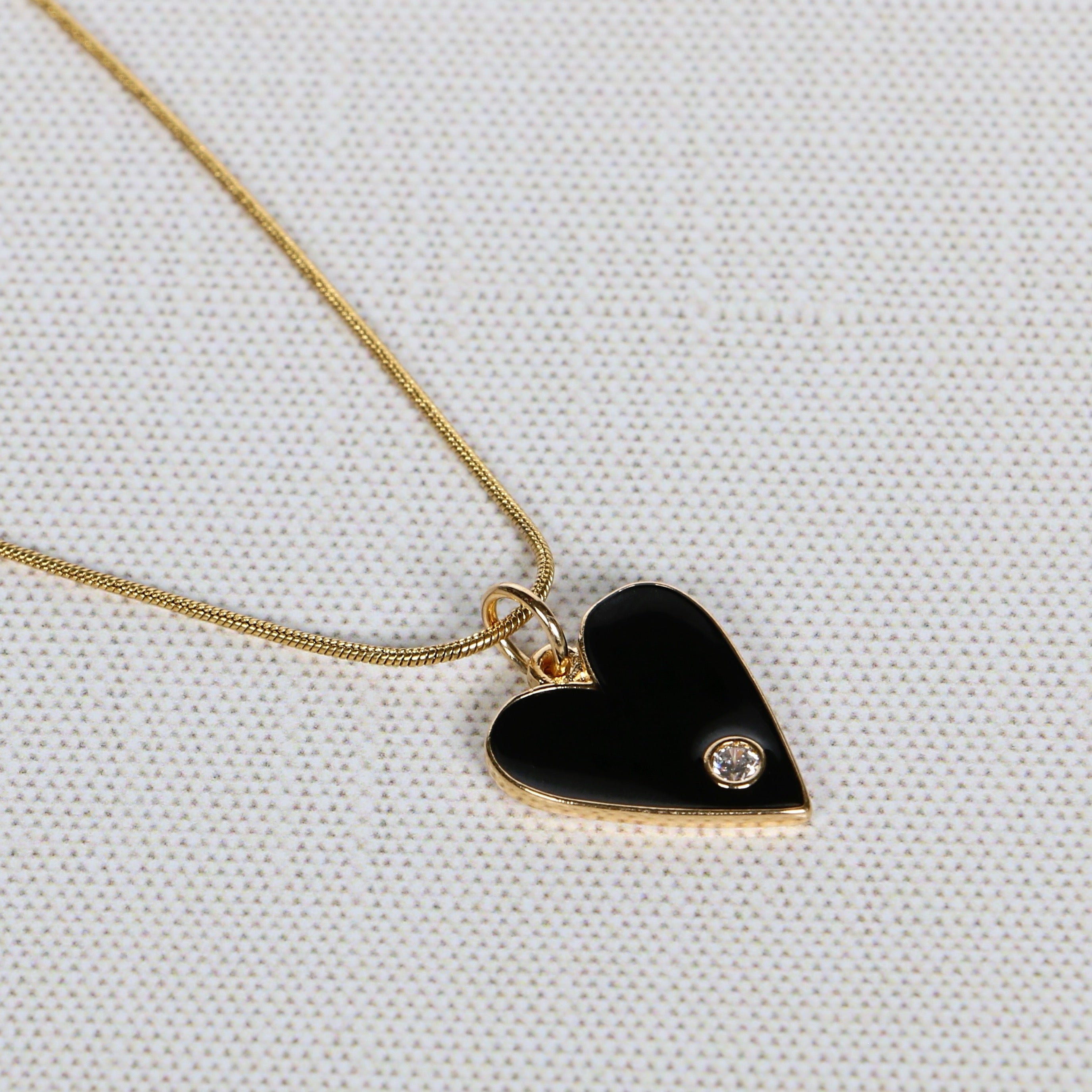 Mini In a Heartbeat Necklace