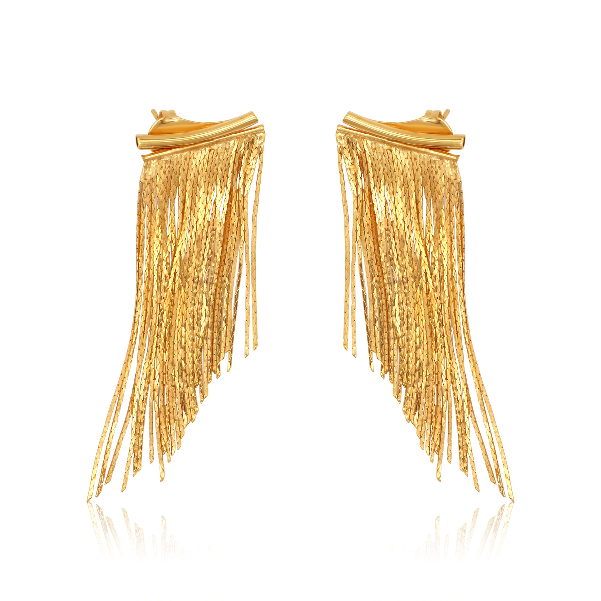 Golden Rain Earrings